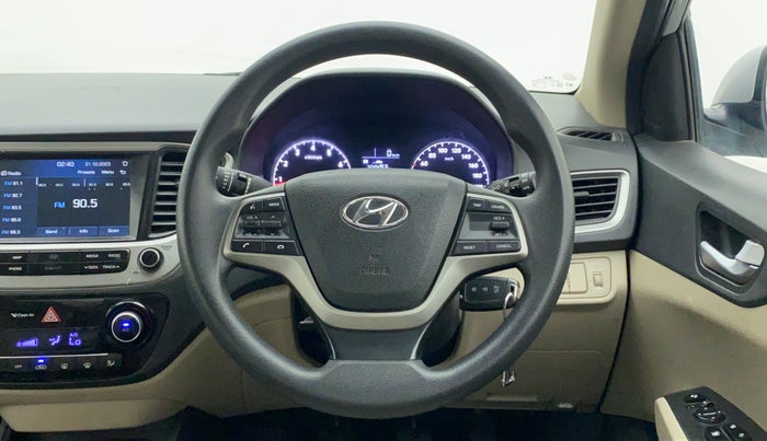 2018 Hyundai Verna 1.6 VTVT SX, Petrol, Manual, 56,462 km, Steering Wheel Close Up