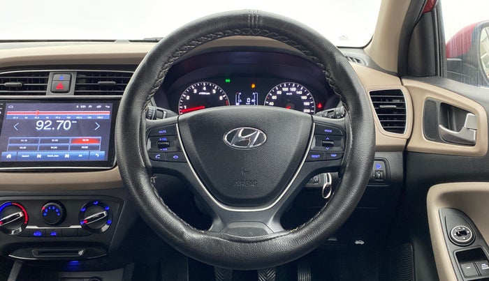2019 Hyundai Elite i20 MAGNA+ VTVT, Petrol, Manual, 17,512 km, Steering Wheel Close Up