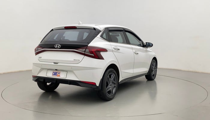 2021 Hyundai NEW I20 SPORTZ 1.2 MT, Petrol, Manual, 3,498 km, Right Back Diagonal