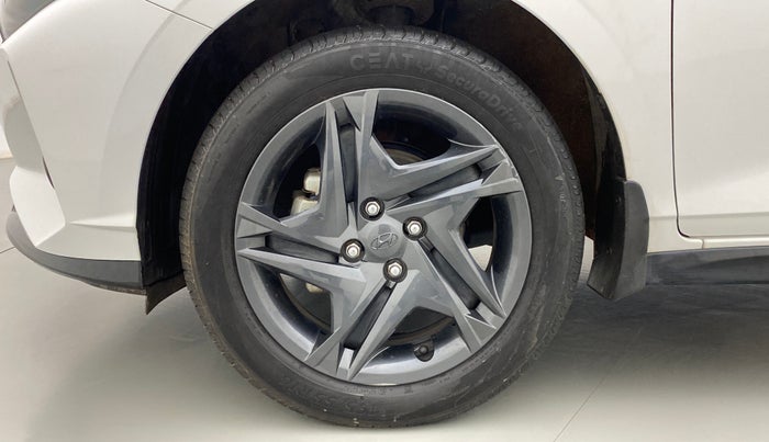 2021 Hyundai NEW I20 SPORTZ 1.2 MT, Petrol, Manual, 3,498 km, Left Front Wheel