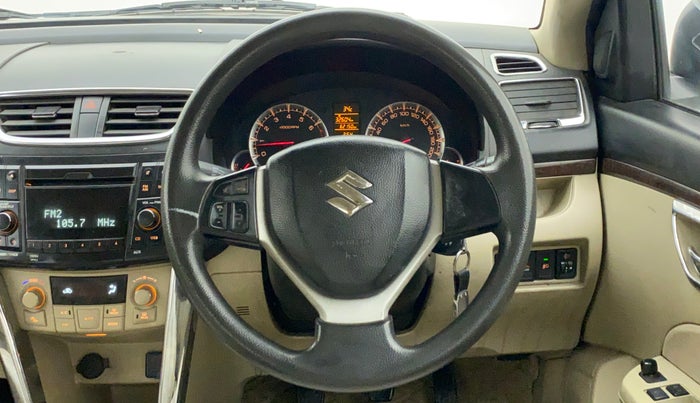 2014 Maruti Swift Dzire ZXI, Petrol, Manual, 62,145 km, Steering Wheel Close Up