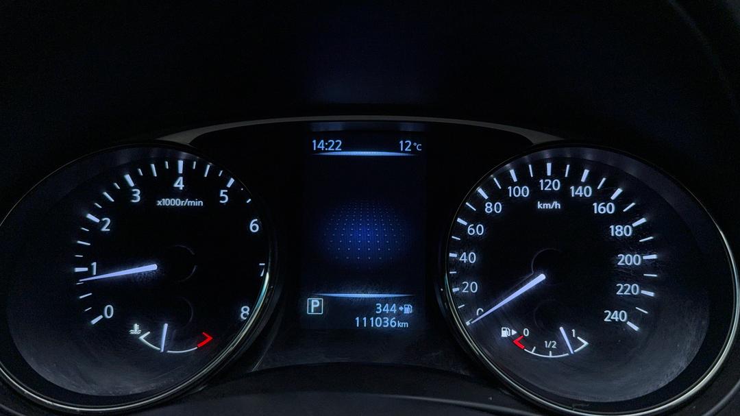 2016 Nissan X-trail St-l (fwd), Automatic, 111036 km, Odometer View