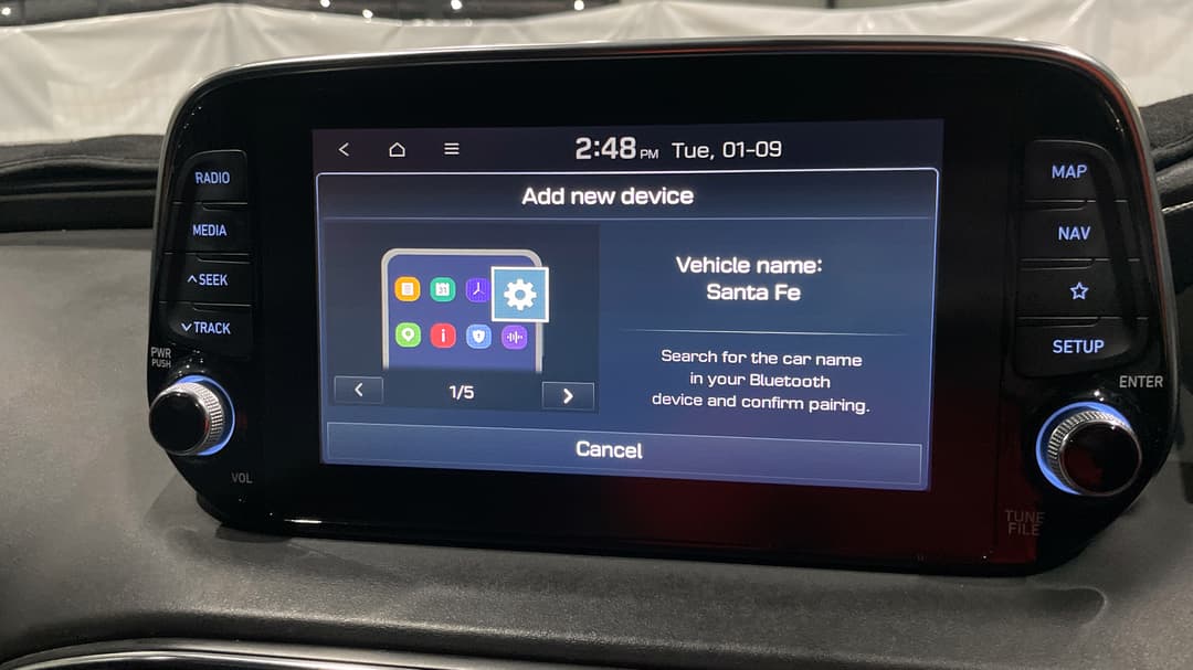 2020 Hyundai Santa Fe Elite Crdi (AWD), Automatic, 60681 km, Android/Apple Car Play