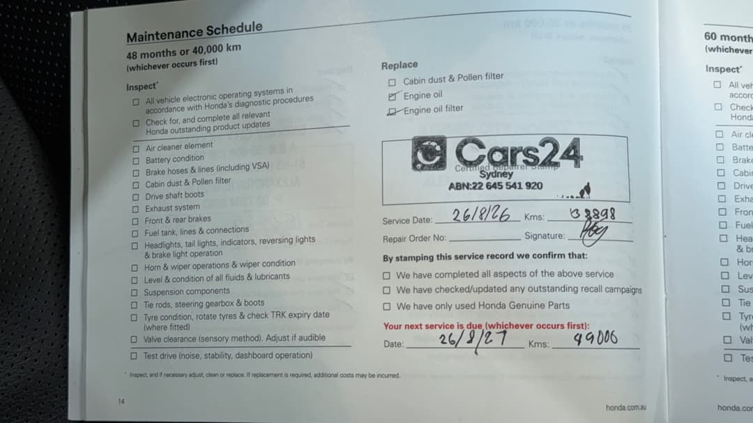 2021 Honda HR-V Rs, Automatic, 38904 km, Service History