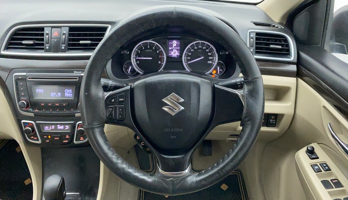 2018 Maruti Ciaz ZETA 1.4 VVT AMT, Petrol, Automatic, 39,176 km, Steering Wheel Close Up