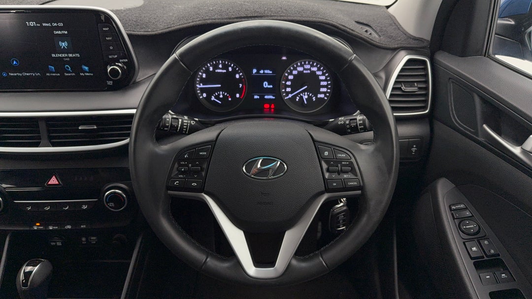 2019 Hyundai Tucson Active X (2WD) Black Int, Automatic, 45370 km, Steering Wheel Close-up