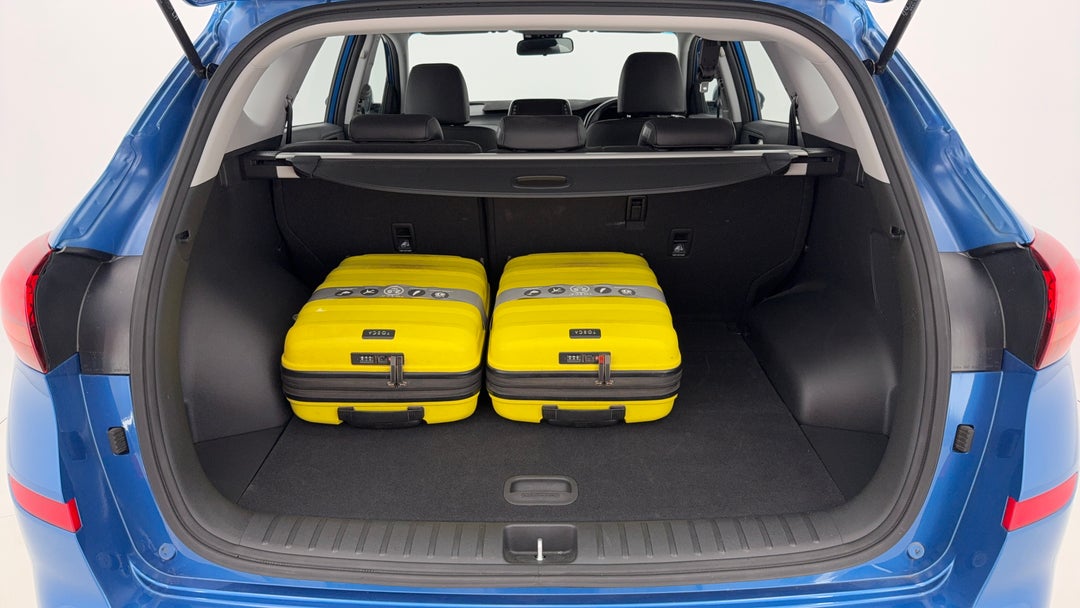 2019 Hyundai Tucson Active X (2WD) Black Int, Automatic, 45370 km, Boot Inside View with Luggage