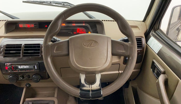 2016 Mahindra Bolero ZLX BS IV, Diesel, Manual, 1,39,583 km, Steering Wheel Close Up