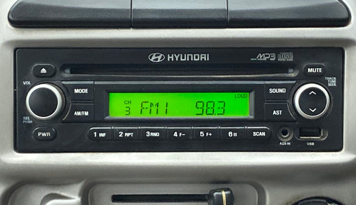2012 Hyundai Santro Xing GLS PLUS AUDIO, Petrol, Manual, 1,04,398 km, Infotainment System