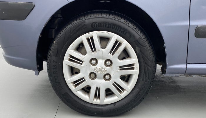 2012 Hyundai Santro Xing GLS PLUS AUDIO, Petrol, Manual, 1,04,398 km, Left Front Wheel