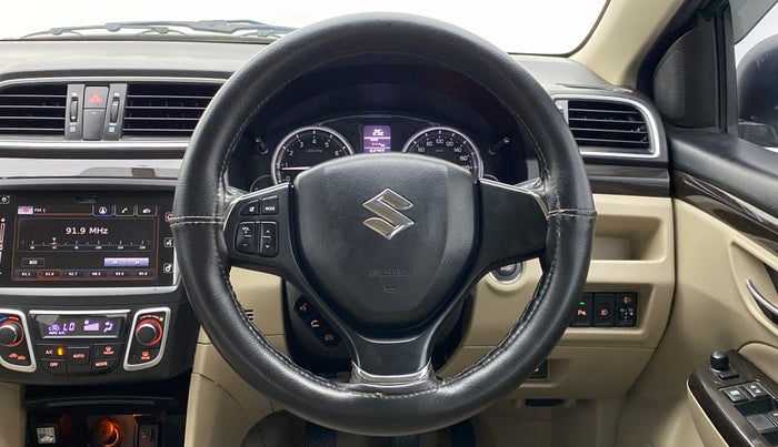 2017 Maruti Ciaz ALPHA 1.4 VVT, Petrol, Manual, 52,830 km, Steering Wheel Close Up