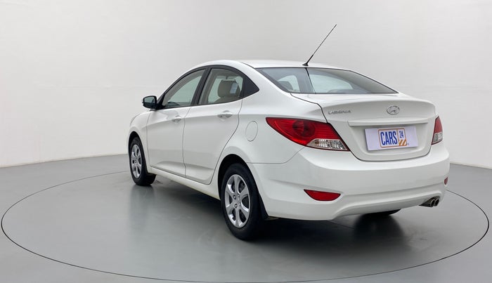 2014 Hyundai Verna FLUIDIC 1.4 VTVT, Petrol, Manual, 63,687 km, Left Back Diagonal
