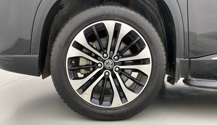 2021 MG HECTOR PLUS SHARP CVT, Petrol, Automatic, 13,555 km, Left Front Wheel