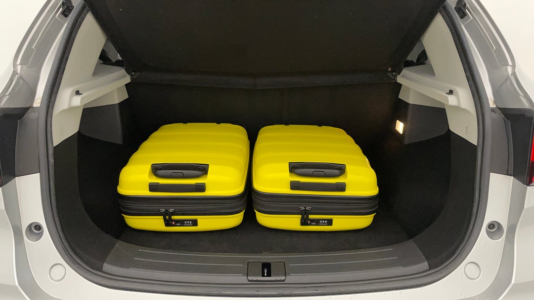 Boot Inside View with Luggage