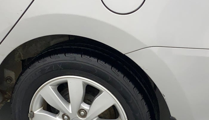 2016 Hyundai Xcent S 1.2, Petrol, Manual, 28,166 km, Left quarter panel - Slightly dented