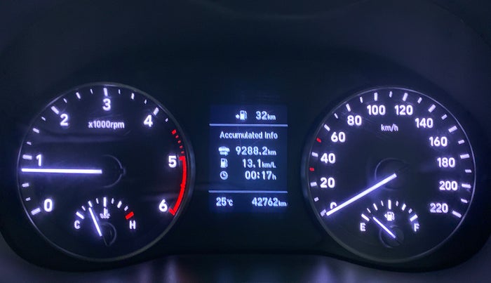 2019 Hyundai Verna 1.6 SX (O) CRDI MT, Diesel, Manual, 42,775 km, Odometer Image
