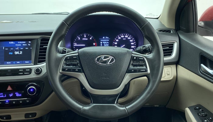 2019 Hyundai Verna 1.6 SX (O) CRDI MT, Diesel, Manual, 42,775 km, Steering Wheel Close Up