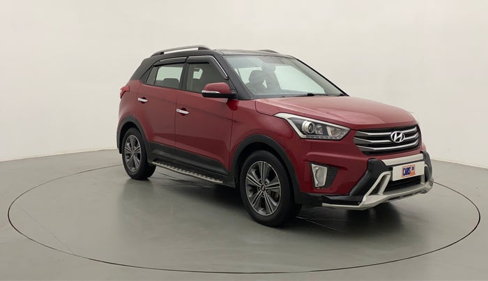 2017 Hyundai Creta SX PLUS AT 1.6 PETROL, Petrol, Automatic, 32,086 km, Right Front Diagonal