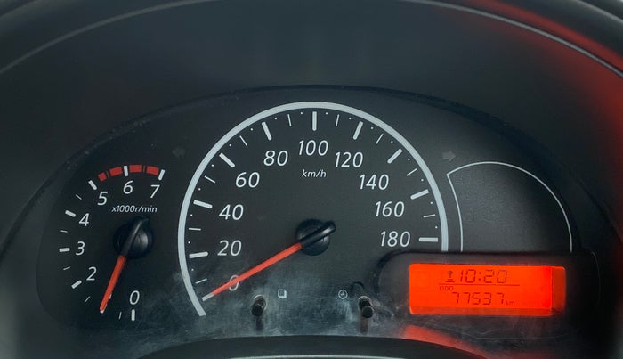 2017 Nissan Micra Active XV, Petrol, Manual, 77,537 km, Odometer Image