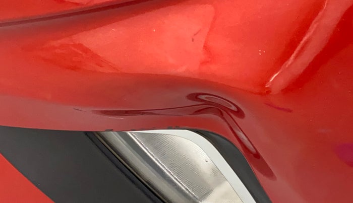 2018 Mahindra KUV 100 NXT K8 P 6 STR, Petrol, Manual, 46,456 km, Front bumper - Slightly dented