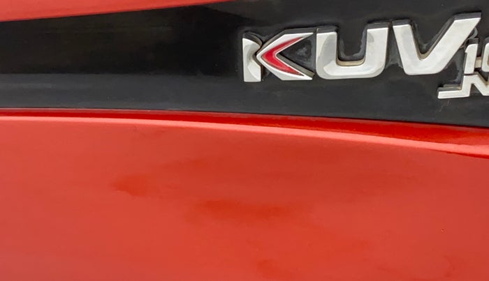 2018 Mahindra KUV 100 NXT K8 P 6 STR, Petrol, Manual, 46,456 km, Right fender - Slightly dented
