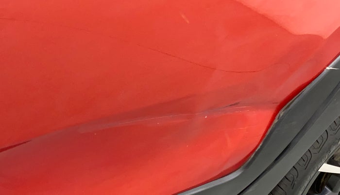 2018 Mahindra KUV 100 NXT K8 P 6 STR, Petrol, Manual, 46,456 km, Rear left door - Slightly dented