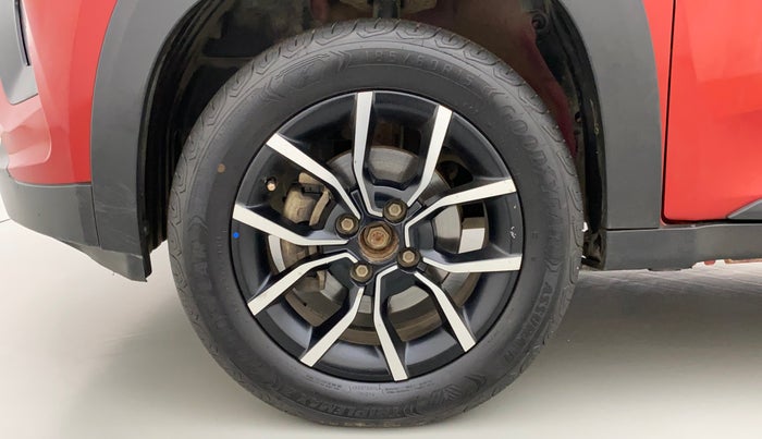 2018 Mahindra KUV 100 NXT K8 P 6 STR, Petrol, Manual, 46,456 km, Left Front Wheel