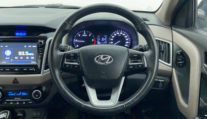 2018 Hyundai Creta 1.6 CRDI SX PLUS AUTO, Diesel, Automatic, 46,913 km, Steering Wheel Close Up