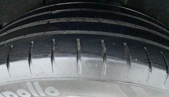 2017 Maruti Baleno ALPHA 1.2 K12, Petrol, Manual, 36,370 km, Left Rear Tyre Tread