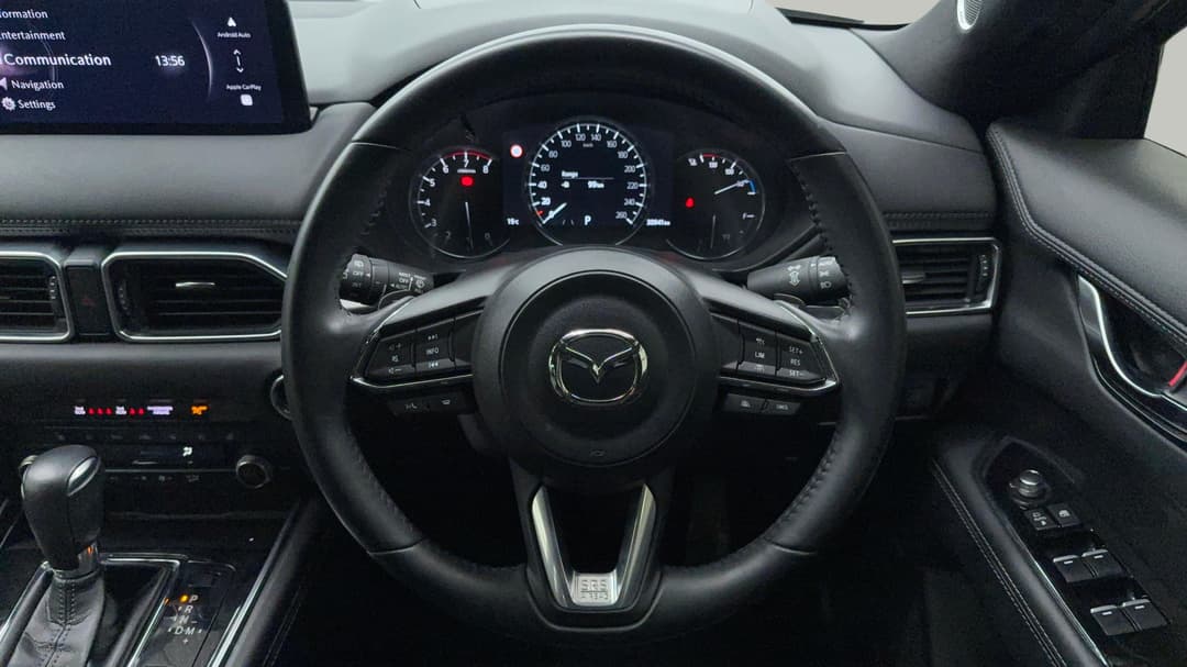 2023 Mazda CX-8 G25 Gt Sp (FWD), Automatic, 39941 km, Steering Wheel Close-up