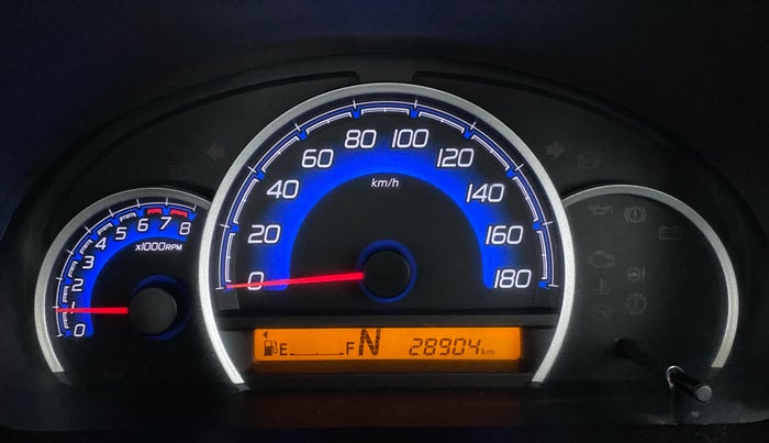 2017 Maruti Wagon R 1.0 VXI OPT AMT, Petrol, Automatic, 28,950 km, Odometer Image