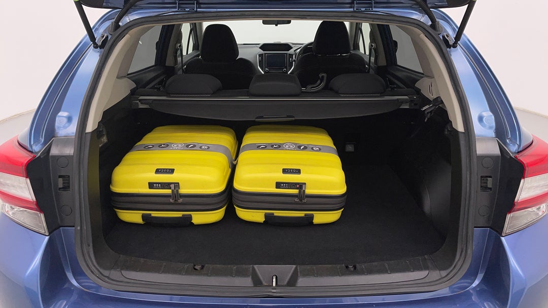Boot Inside View with Luggage