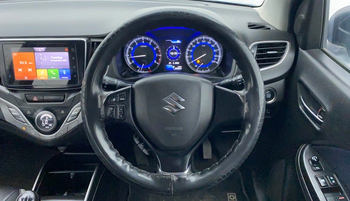 2019 Maruti Baleno ZETA 1.2 K12, Petrol, Manual, 80,342 km, Steering Wheel Close Up