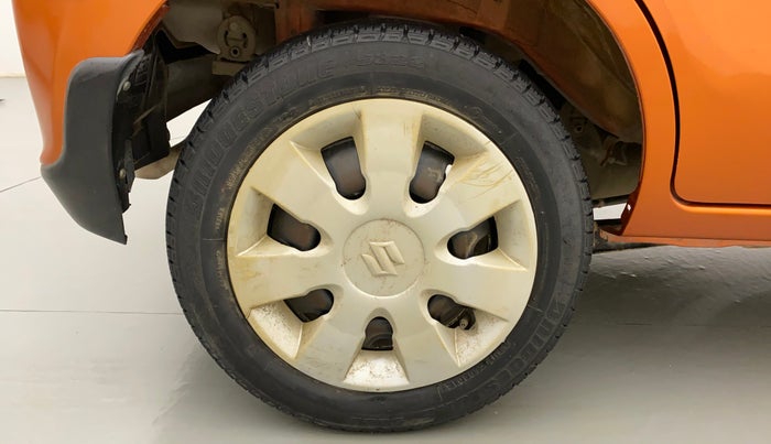 2014 Maruti Alto K10 VXI AMT, Petrol, Automatic, 28,092 km, Right Rear Wheel