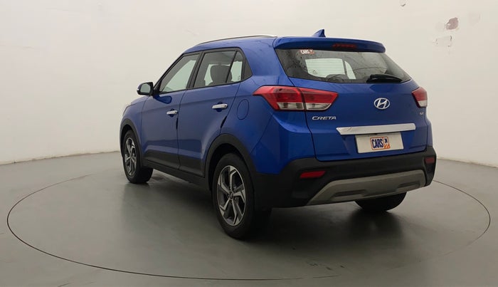 2018 Hyundai Creta SX AT 1.6 PETROL, Petrol, Automatic, 49,820 km, Left Back Diagonal