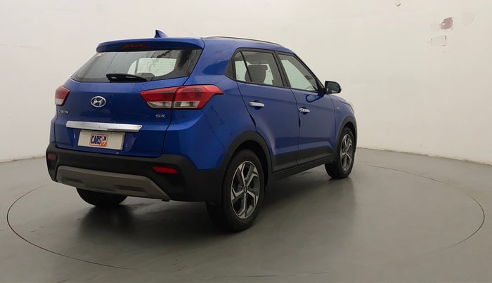2018 Hyundai Creta SX AT 1.6 PETROL, Petrol, Automatic, 49,820 km, Right Back Diagonal