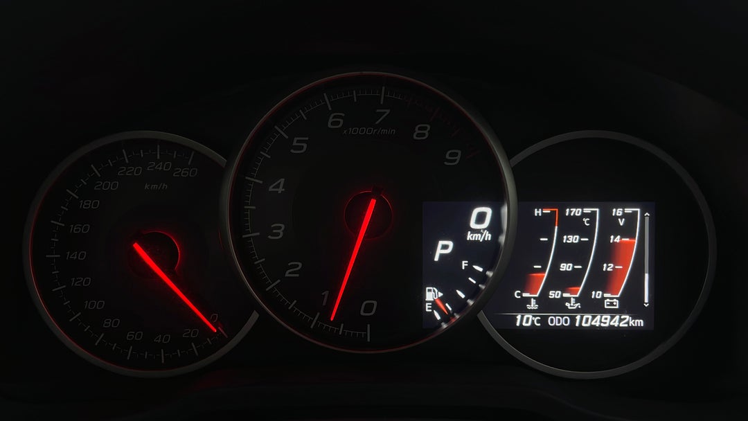 2016 Subaru Brz Premium, Automatic, 104942 km, Odometer View