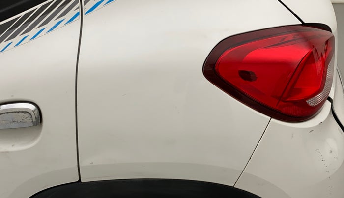 2017 Renault Kwid RXT 0.8, Petrol, Manual, 66,657 km, Left quarter panel - Slightly dented