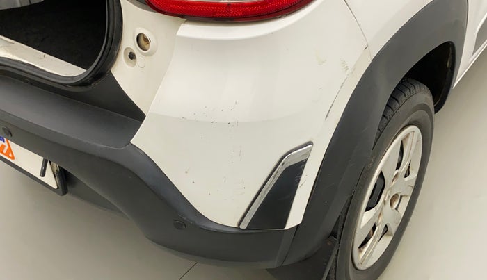 2017 Renault Kwid RXT 0.8, Petrol, Manual, 66,657 km, Rear bumper - Minor scratches