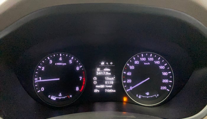 2015 Hyundai Elite i20 ASTA 1.2, Petrol, Manual, 71,020 km, Odometer Image