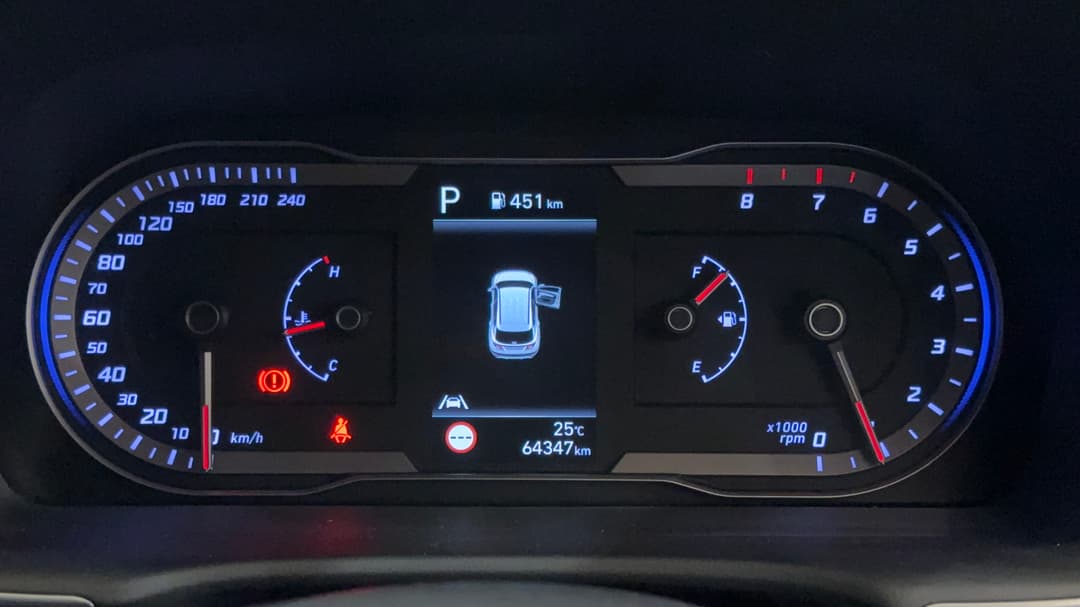 2023 Hyundai Tucson (FWD), Automatic, 64347 km, Odometer View