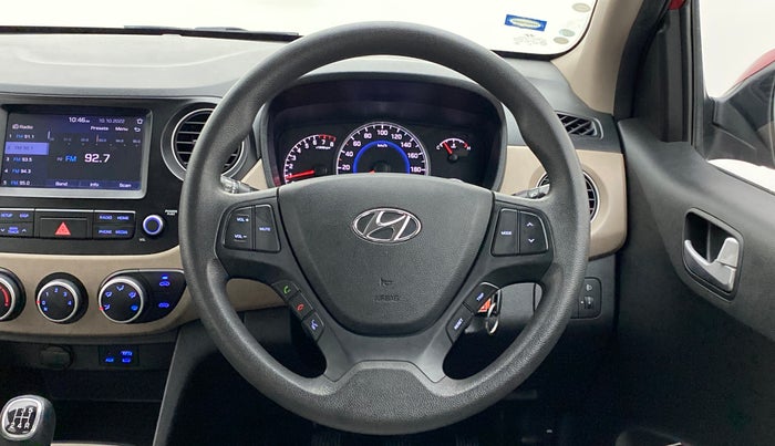 2017 Hyundai Grand i10 SPORTZ O 1.2, Petrol, Manual, 23,458 km, Steering Wheel Close Up