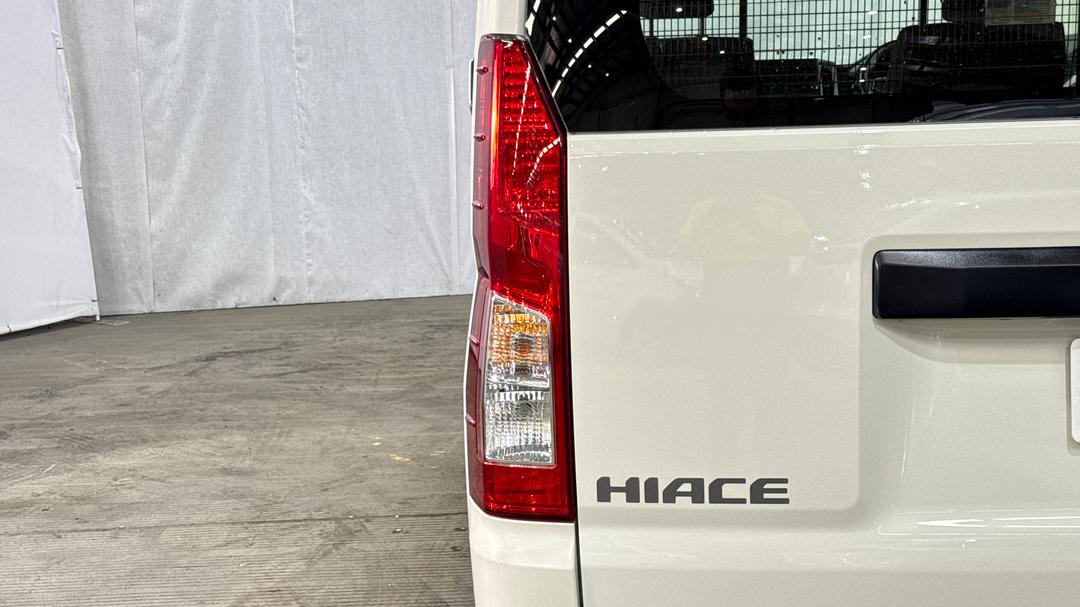 2025 Toyota Hiace Lwb (4 Door Option), Automatic, 11167 km, Badge (Boot Left Side)