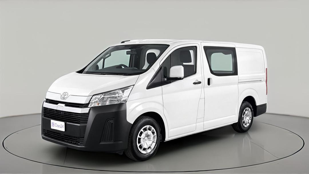 2025 Toyota Hiace Lwb (4 Door Option), Automatic, 11167 km, Left Front Diagonal (45- Degree) View