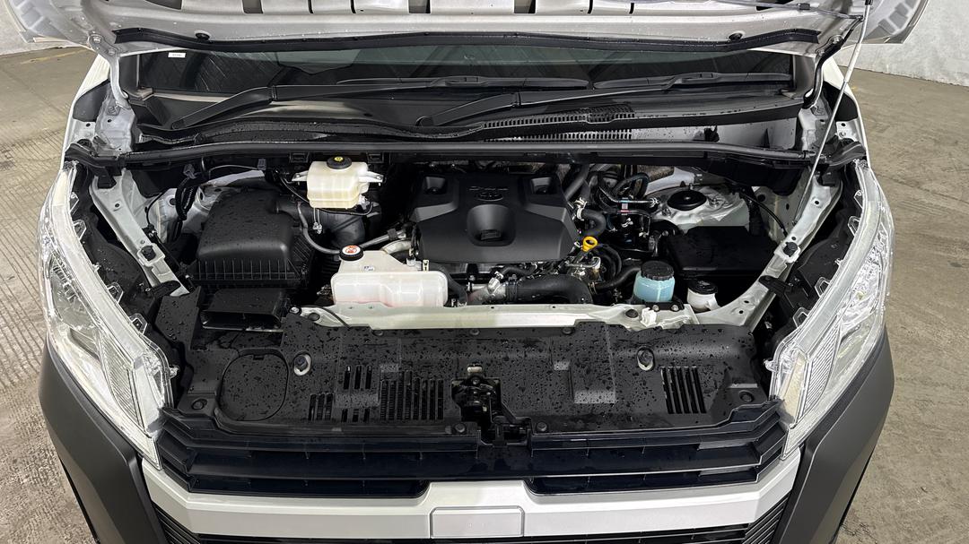 2025 Toyota Hiace Lwb (4 Door Option), Automatic, 11167 km, Open Bonnet (Engine)