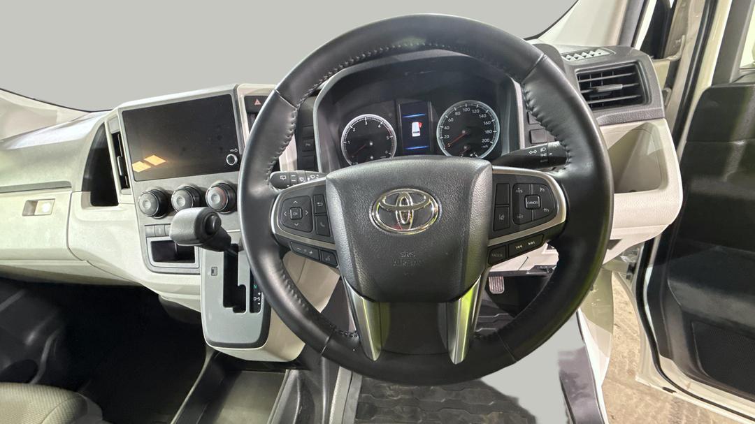 2025 Toyota Hiace Lwb (4 Door Option), Automatic, 11167 km, Steering Wheel Close-up