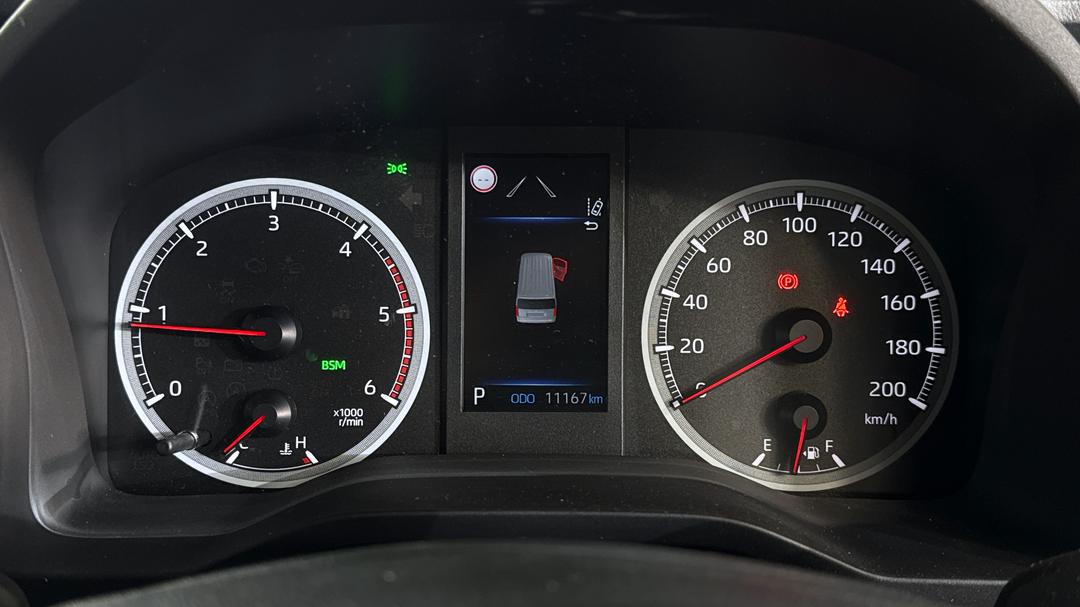 2025 Toyota Hiace Lwb (4 Door Option), Automatic, 11167 km, Odometer View