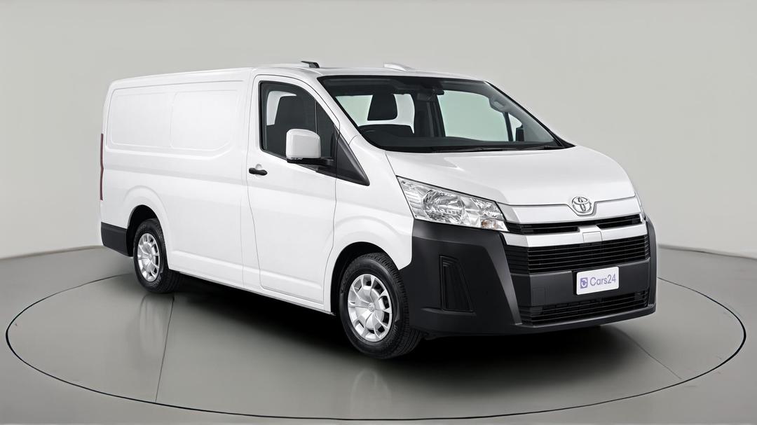 2025 Toyota Hiace Lwb (4 Door Option), Automatic, 11167 km, Right Front Diagonal (45- Degree) View
