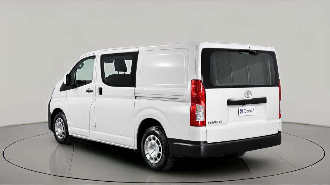 2025 Toyota Hiace Lwb (4 Door Option), Automatic, 11167 km, Left Back Diagonal (45- Degree) View