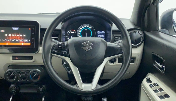 2020 Maruti IGNIS ZETA 1.2 K12 AMT, Petrol, Automatic, 10,479 km, Steering Wheel Close Up